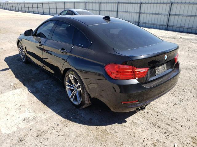 WBA4A5C55FG051929 - 2015 BMW 428 I GRAN BLACK photo 3