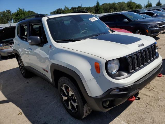 ZACNJBC17LPM06324 - 2020 JEEP RENEGADE T WHITE photo 1