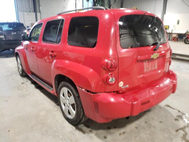 3GNCA13B29S604451 - 2009 CHEVROLET HHR LS RED photo 3