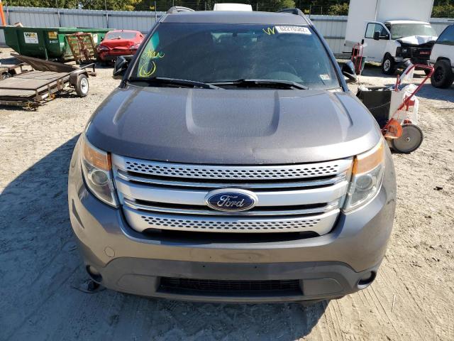 1FM5K7D81DGC95336 - 2013 FORD EXPLORER X GRAY photo 9