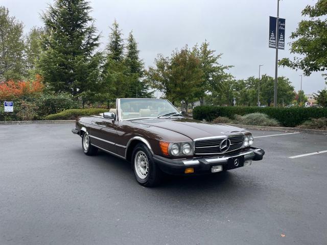 WDBBA45A4BB004881 - 1981 MERCEDES-BENZ 380 SL BROWN photo 1