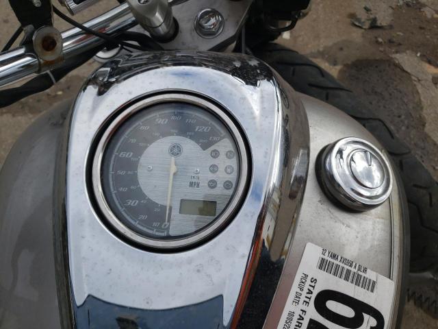 JYAVN01E8CA015390 - 2012 YAMAHA XVS950 A SILVER photo 8