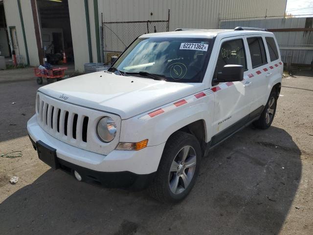 1C4NJRFB1HD196311 - 2017 JEEP PATRIOT WHITE photo 2