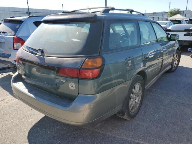 4S3BH686526600185 - 2002 SUBARU LEGACY OUT GREEN photo 4