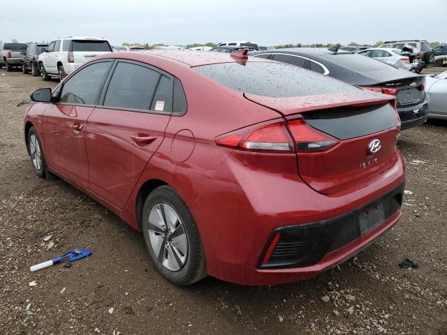 KMHC65LC9KU129067 - 2019 HYUNDAI IONIQ BLUE BURGUNDY photo 3