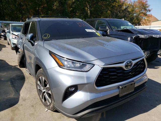 5TDHZRBH0LS009511 - 2020 TOYOTA HIGHLANDER ლურჯი ფოტო 1