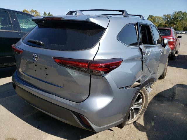 5TDHZRBH0LS009511 - 2020 TOYOTA HIGHLANDER ლურჯი ფოტო 4
