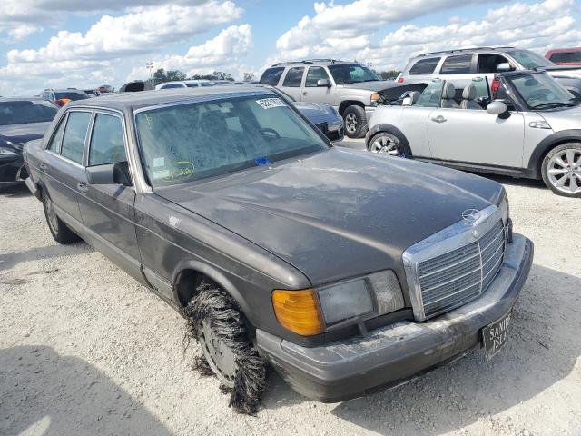 WDBCA35D7HA299109 - 1987 MERCEDES-BENZ 420 SEL BROWN photo 1