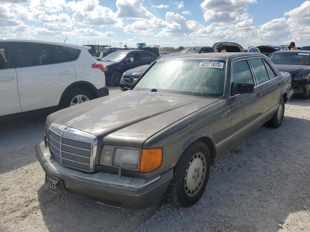 WDBCA35D7HA299109 - 1987 MERCEDES-BENZ 420 SEL BROWN photo 2