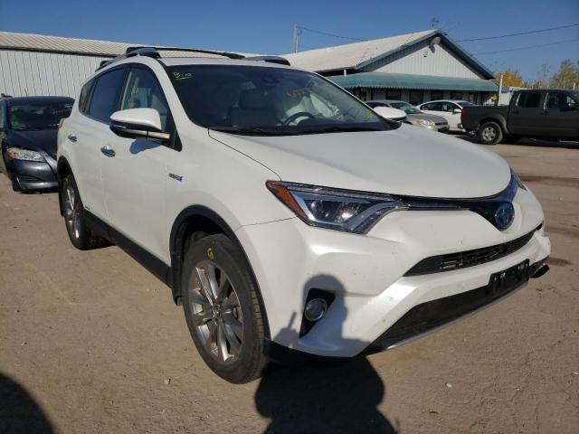 JTMDJREV7GD009076 - 2016 TOYOTA RAV4 HV LI WHITE photo 1