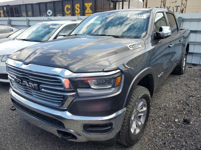 1C6SRFJT9LN339428 - 2020 RAM 1500 LARAM GRAY photo 2