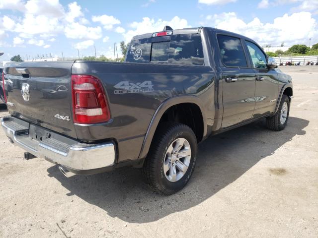 1C6SRFJT9LN339428 - 2020 RAM 1500 LARAM GRAY photo 4