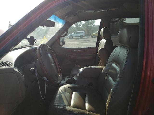 5LMRU27A1XLJ25712 - 1999 LINCOLN NAVIGATOR 红色 照片 7