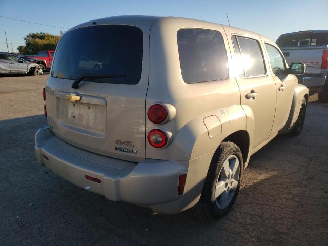 3GNCA23B39S636332 - 2009 CHEVROLET HHR LT BEIGE photo 4