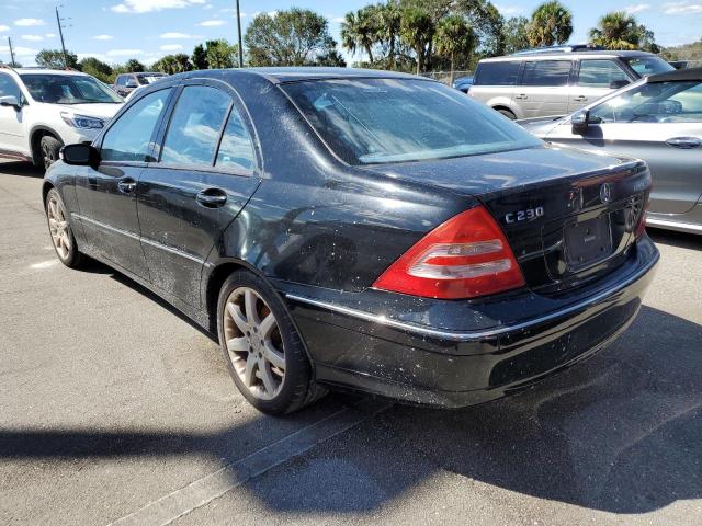 WDBRF40J04F449475 - 2004 MERCEDES-BENZ C 230K SPO BLACK photo 3