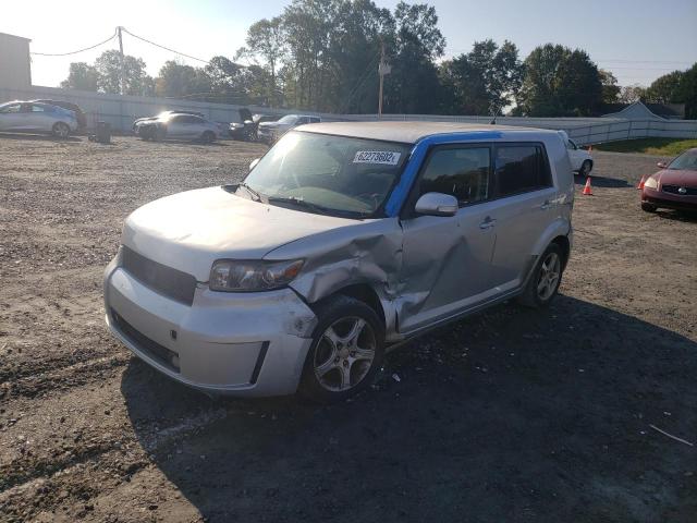 JTLKE50E781031436 - 2008 TOYOTA SCION XB ვერცხლისფერი ფოტო 2