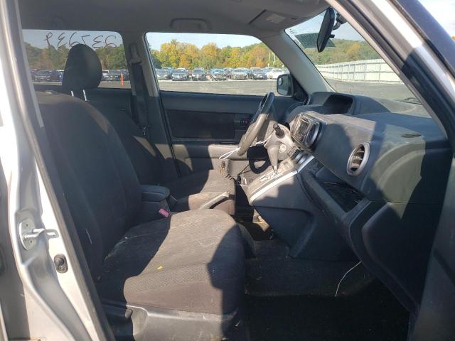 JTLKE50E781031436 - 2008 TOYOTA SCION XB ვერცხლისფერი ფოტო 5