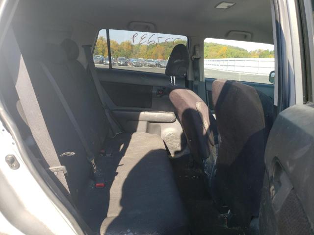 JTLKE50E781031436 - 2008 TOYOTA SCION XB ვერცხლისფერი ფოტო 6