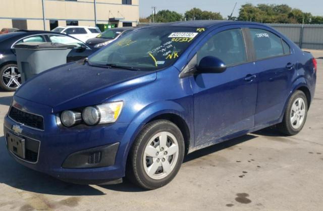 1G1JA5SHXD4217337 - 2013 CHEVROLET SONIC LS BLUE photo 2
