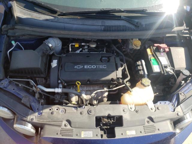 1G1JA5SHXD4217337 - 2013 CHEVROLET SONIC LS BLUE photo 7