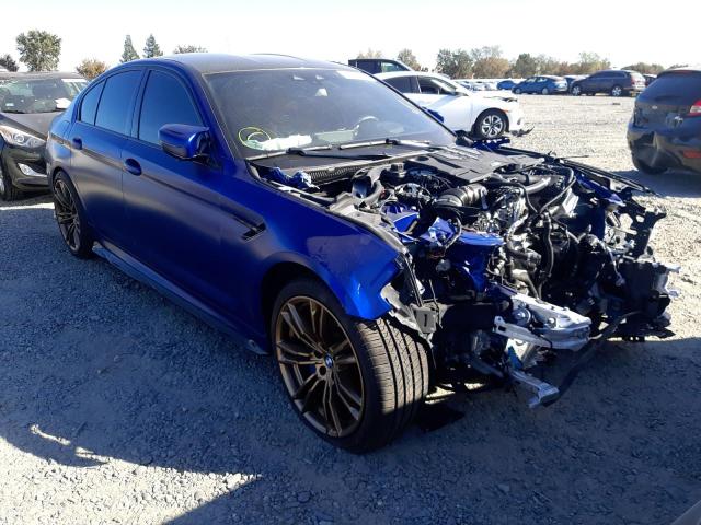 WBSJF0C06LCD15155 - 2020 BMW M5 BASE BLUE photo 1