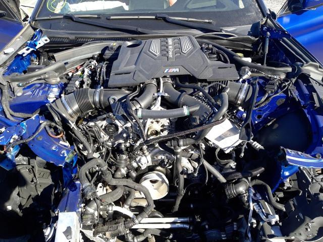 WBSJF0C06LCD15155 - 2020 BMW M5 BASE BLUE photo 7