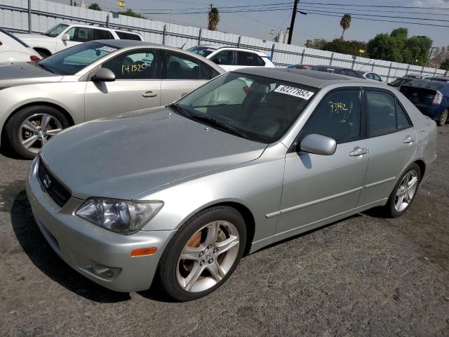 JTHBD192140089167 - 2004 LEXUS IS 300 SILVER photo 2