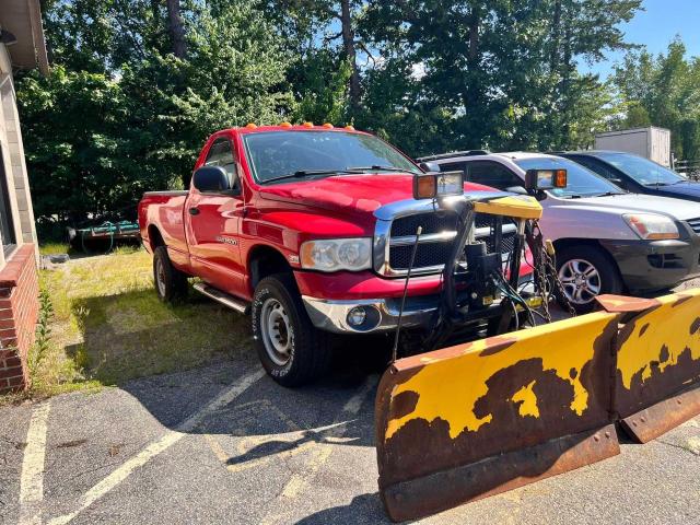 3D7KU26DX3G732323 - 2003 DODGE RAM 2500 S Կարմիր լուսանկար 1