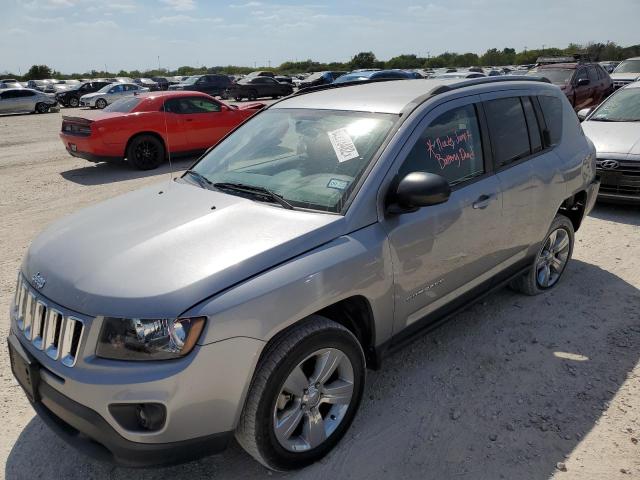 1C4NJCBA5HD124036 - 2017 JEEP COMPASS SP SILVER photo 2