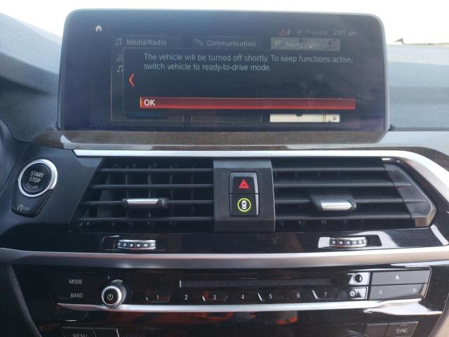 5UXTR7C50KLE94673 - 2019 BMW X3 SDRIVE3 WHITE photo 9