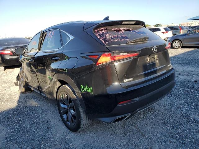 JTJSARBZ3M2184797 - 2021 LEXUS NX 300 BAS BLACK photo 3