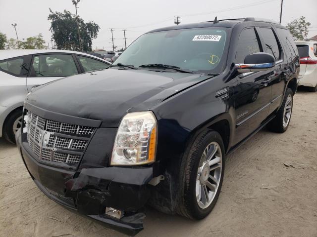 1GYS4CEF7ER217232 - 2014 CADILLAC ESCALADE P BLACK photo 2