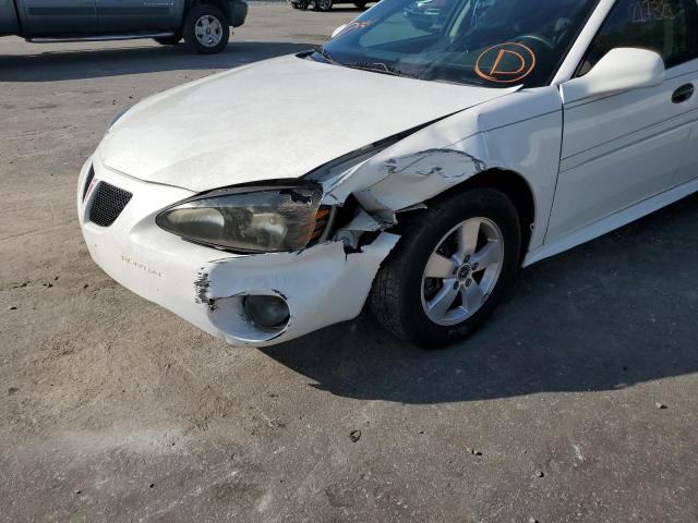 2G2WP522451299493 - 2005 PONTIAC GRAND PRIX თეთრი ფოტო 9