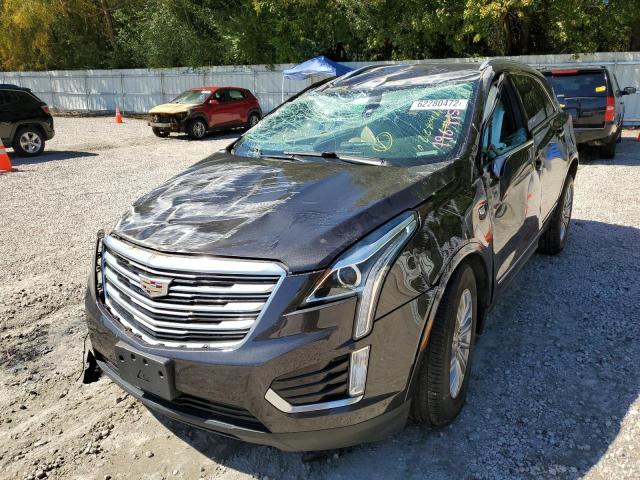 1GYKNBRS6JZ196415 - 2018 CADILLAC XT5 BLACK photo 2