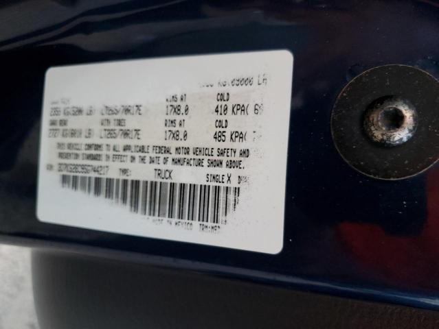 3D7KS28C95G744217 - 2005 DODGE RAM 2500 S BLUE photo 10