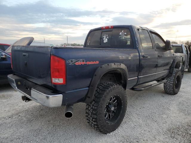 3D7KS28C95G744217 - 2005 DODGE RAM 2500 S BLUE photo 4