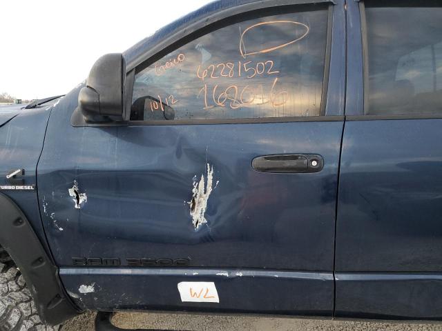 3D7KS28C95G744217 - 2005 DODGE RAM 2500 S BLUE photo 9
