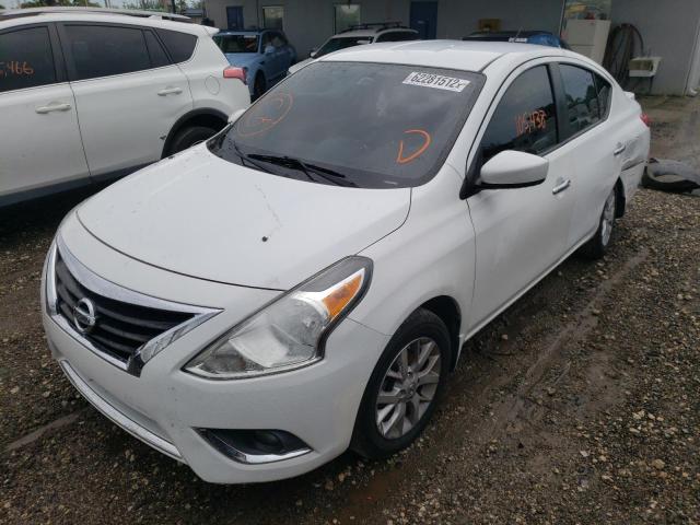 3N1CN7APXGL827460 - 2016 NISSAN VERSA S WHITE photo 2