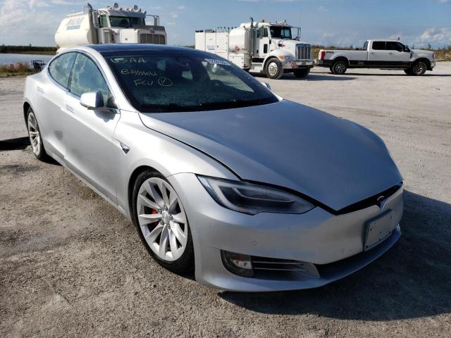 5YJSA1E40HF185445 - 2017 TESLA MODEL S Արծաթագույն լուսանկար 1