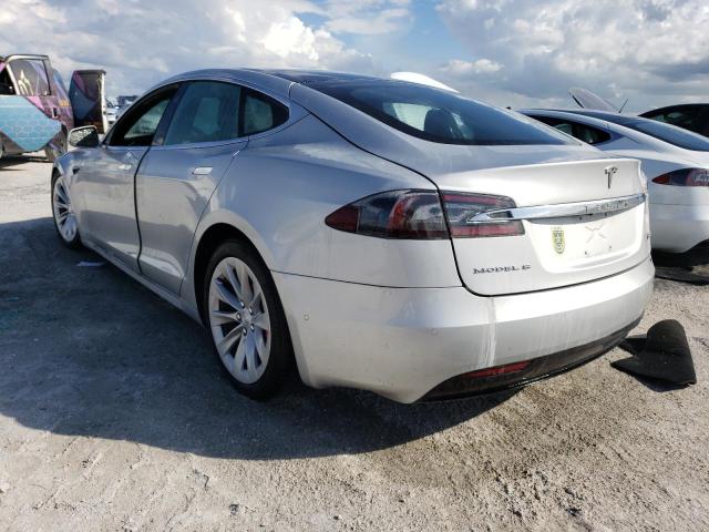 5YJSA1E40HF185445 - 2017 TESLA MODEL S Արծաթագույն լուսանկար 3