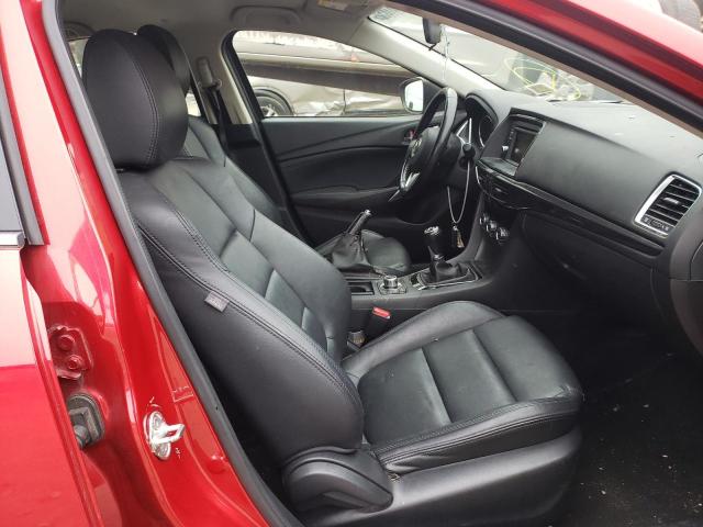 JM1GJ1V54F1216751 - 2015 MAZDA 6 RED photo 5