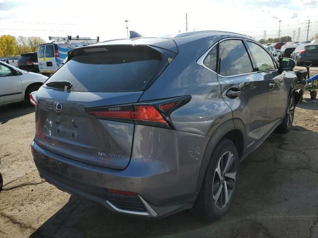 JTJBJRBZ7K2101305 - 2019 LEXUS NX 300H SILVER photo 4