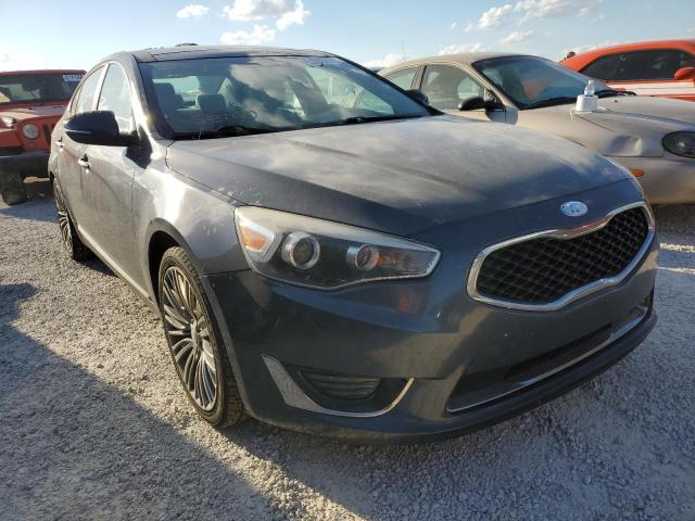 KNALN4D77E5166973 - 2014 KIA CADENZA PR BLUE photo 1