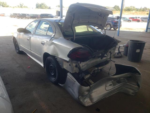 1G2NE52E25M136373 - 2005 PONTIAC GRAND AM S SILVER photo 3