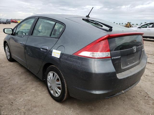 JHMZE2H57AS002501 - 2010 HONDA INSIGHT LX UNKNOWN - NOT OK FOR INV. photo 3