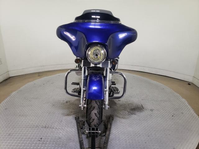 1HD1KBW156Y643317 - 2006 HARLEY-DAVIDSON FLHXI BLUE photo 2