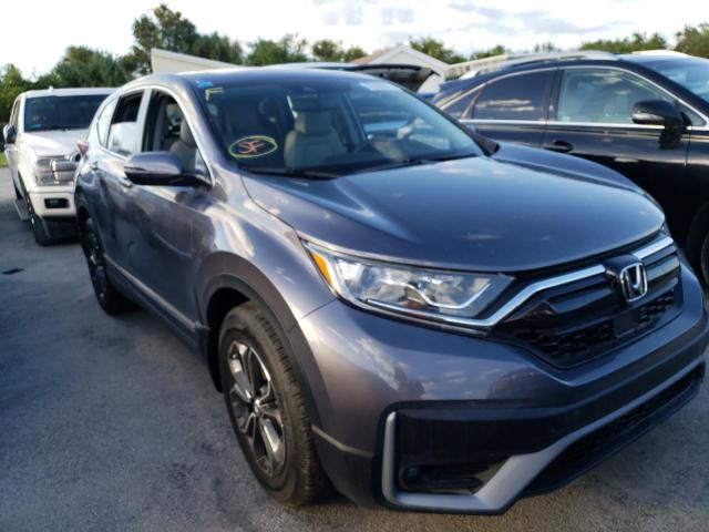 7FARW1H86NE000071 - 2022 HONDA CR-V EXL GRAY photo 1