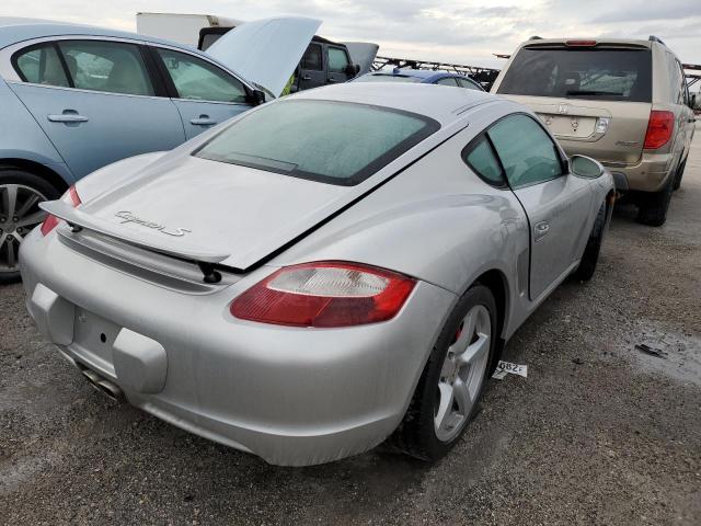 WP0AB298X8U780161 - 2008 PORSCHE CAYMAN S SILVER photo 4