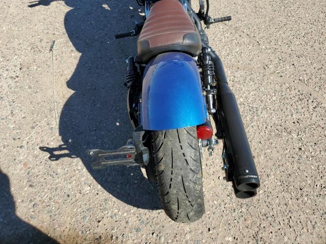 56KMTA008K3153316 - 2019 INDIAN MOTORCYCLE CO. SCOUT BOBB BLUE photo 6