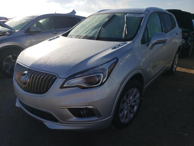 LRBFX1SA4JD113590 - 2018 BUICK ENVISION E ვერცხლისფერი ფოტო 2